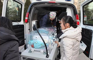 泽普县妇婴监护型护送